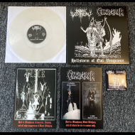 BLACK WITCHERY / CONQUEROR Hellstorm of evil vengeance LP CLEAR [VINYL 12"]